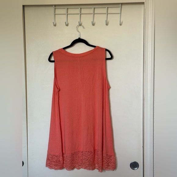 Zenana Premium 2 Piece Lace Bottom Tank Tops Size 1X - Picture 11 of 13